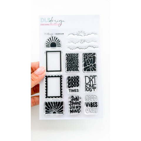 Clear Stamp A Story Of Golden Glow