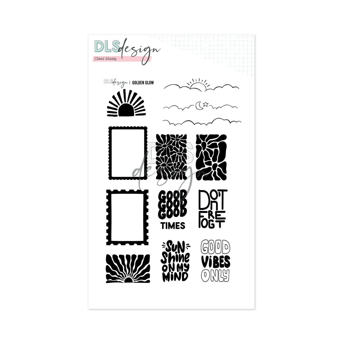 Clear Stamp A Story Of Golden Glow