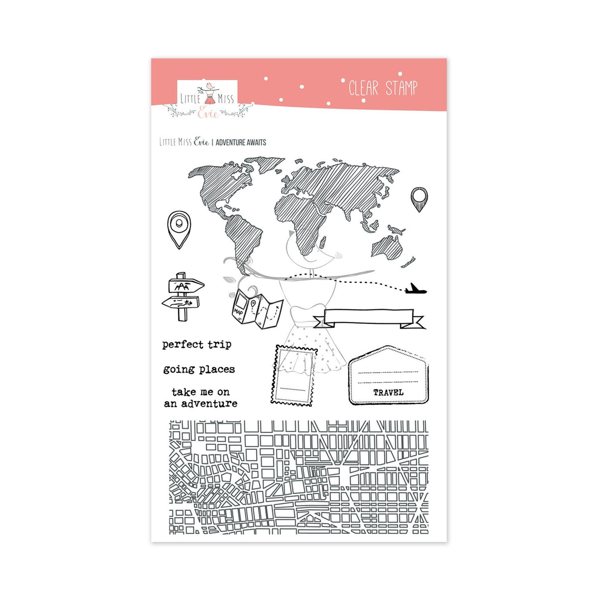 Clear Stamp Adventure Awaits