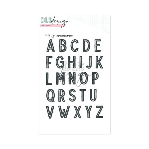 Clear Stamp Alphabet Bobby