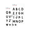 Clear Stamp Alphabet Mason Big