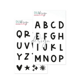 Clear Stamp Alphabet Mason Big