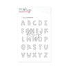 Clear Stamp Alphabet Mason Medium Outline
