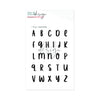 Clear Stamp Alphabet Molly