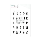 Clear Stamp Alphabet Molly