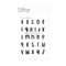 Clear Stamp Alphabet Molly
