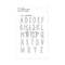 Clear Stamp Alphabet Roxy