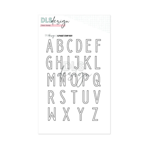 Clear Stamp Alphabet Roxy