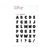Clear Stamp Alphabet Toby