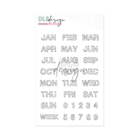 Clear Stamp Dates Stamp Oliver - DLS Design