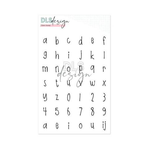 Clear Stamp Elsie Small ABC Lowercase