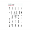 Clear Stamp Emma Medium ABC Uppercase