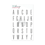 Clear Stamp Emma Medium ABC Uppercase