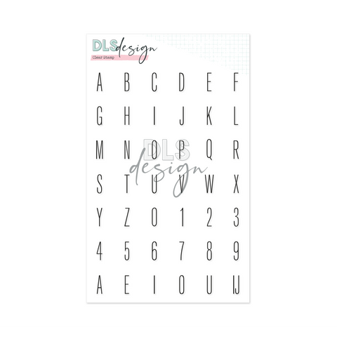 Clear Stamp Emma Small ABC Uppercase