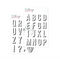 Clear Stamp Gilmo Big ABC Shadow
