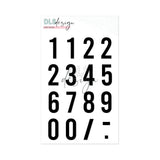 Clear Stamp Gilmo Big Numbers Solid