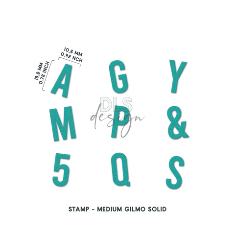 Clear Stamp Gilmo Medium