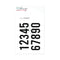 Clear Stamp Gilmo Mega Numbers Dots