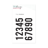 Clear Stamp Gilmo Mega Numbers Solid