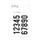 Clear Stamp Gilmo Mega Numbers Solid
