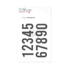 Clear Stamp Gilmo Mega Numbers Stripes