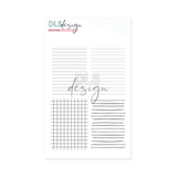 Clear Stamp Journal lines and grid