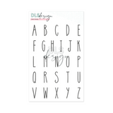 Clear Stamp Julia Medium ABC Uppercase