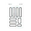 Clear Stamp Labels Dots