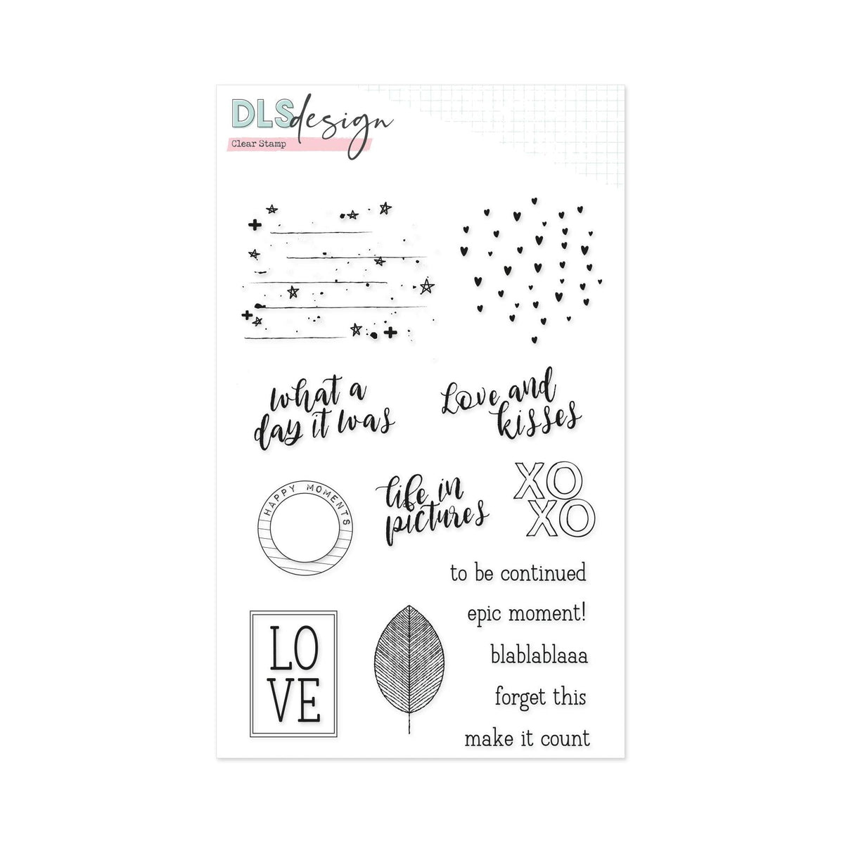 Clear Stamp Noteworthy