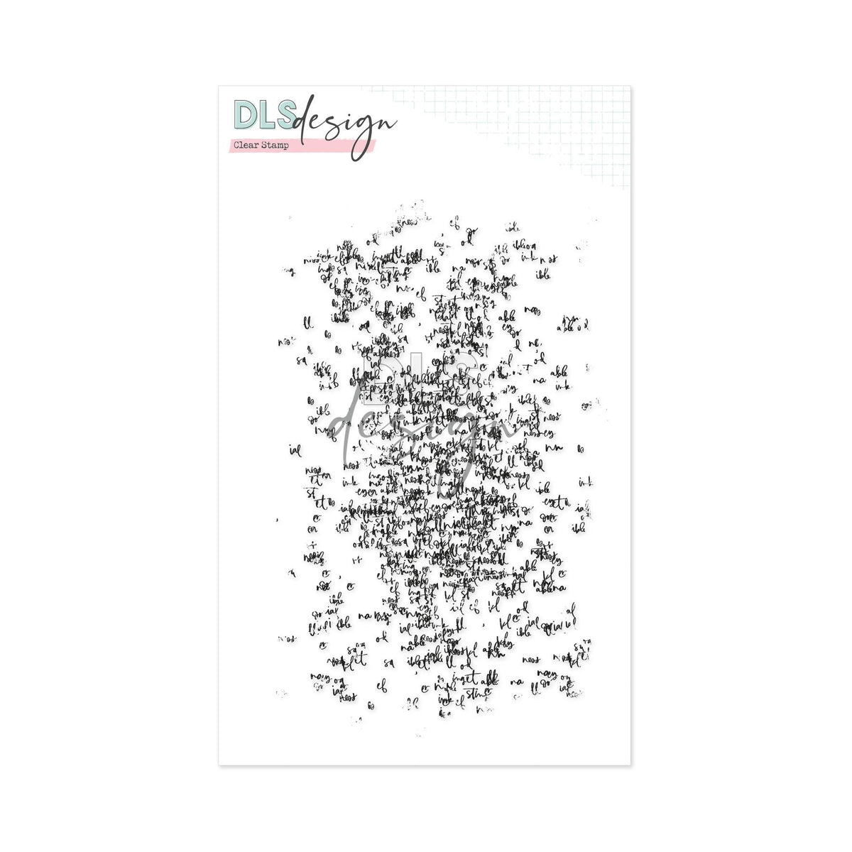 Clear Stamp Scripted Background