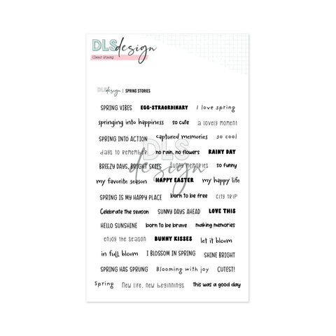 Clear Stamp Spring Stories