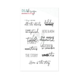 Clear Stamp Story Sayings