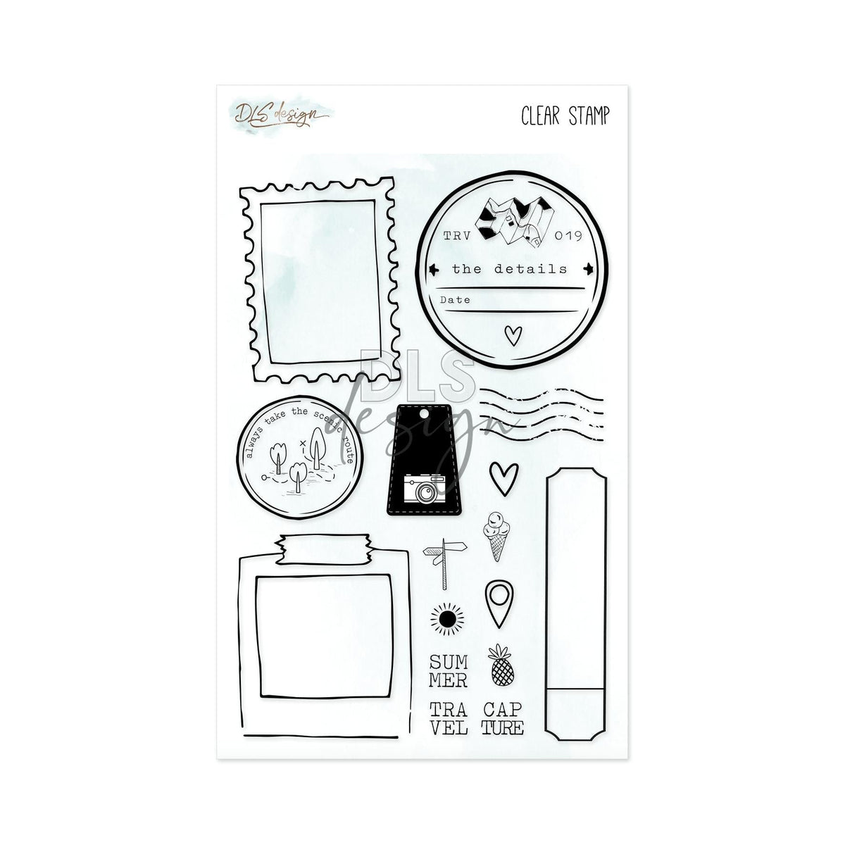 Clear Stamp Summer Stories 2020