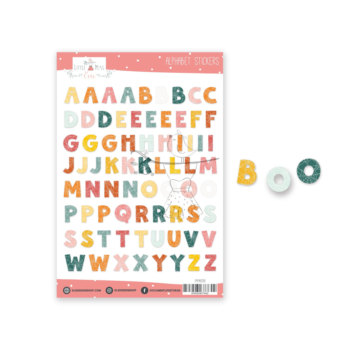 Contour ABC Stickers Boo-tiful Days