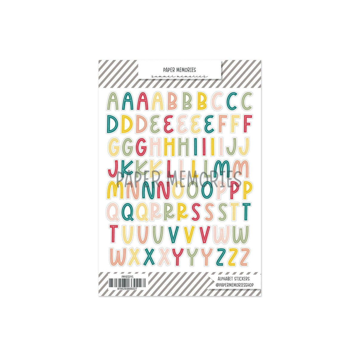 Contour ABC Stickers Summer Memories