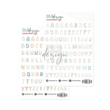 Contour Alphabet Stickers A Story Of Joyful Days
