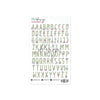 Contour Alphabet Stickers A Story Of New Beginning