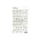Contour Alphabet Stickers A Story Of New Beginnings