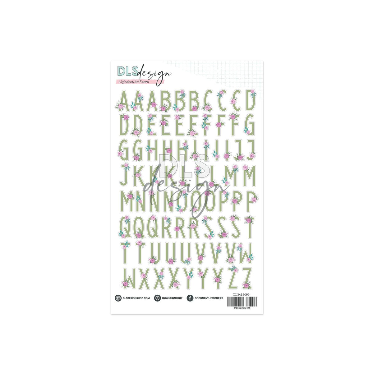 Contour Alphabet Stickers A Story Of New Beginnings
