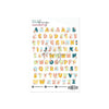 Contour Alphabet Stickers A Story Of Spring Whispers