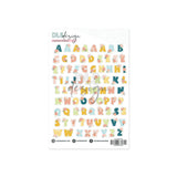 Contour Alphabet Stickers A Story Of Spring Whispers