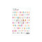 Contour Alphabet Stickers A Story Of Warm Moments