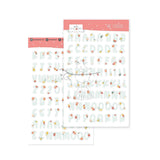 Contour Alphabet Stickers Love Story 2.0