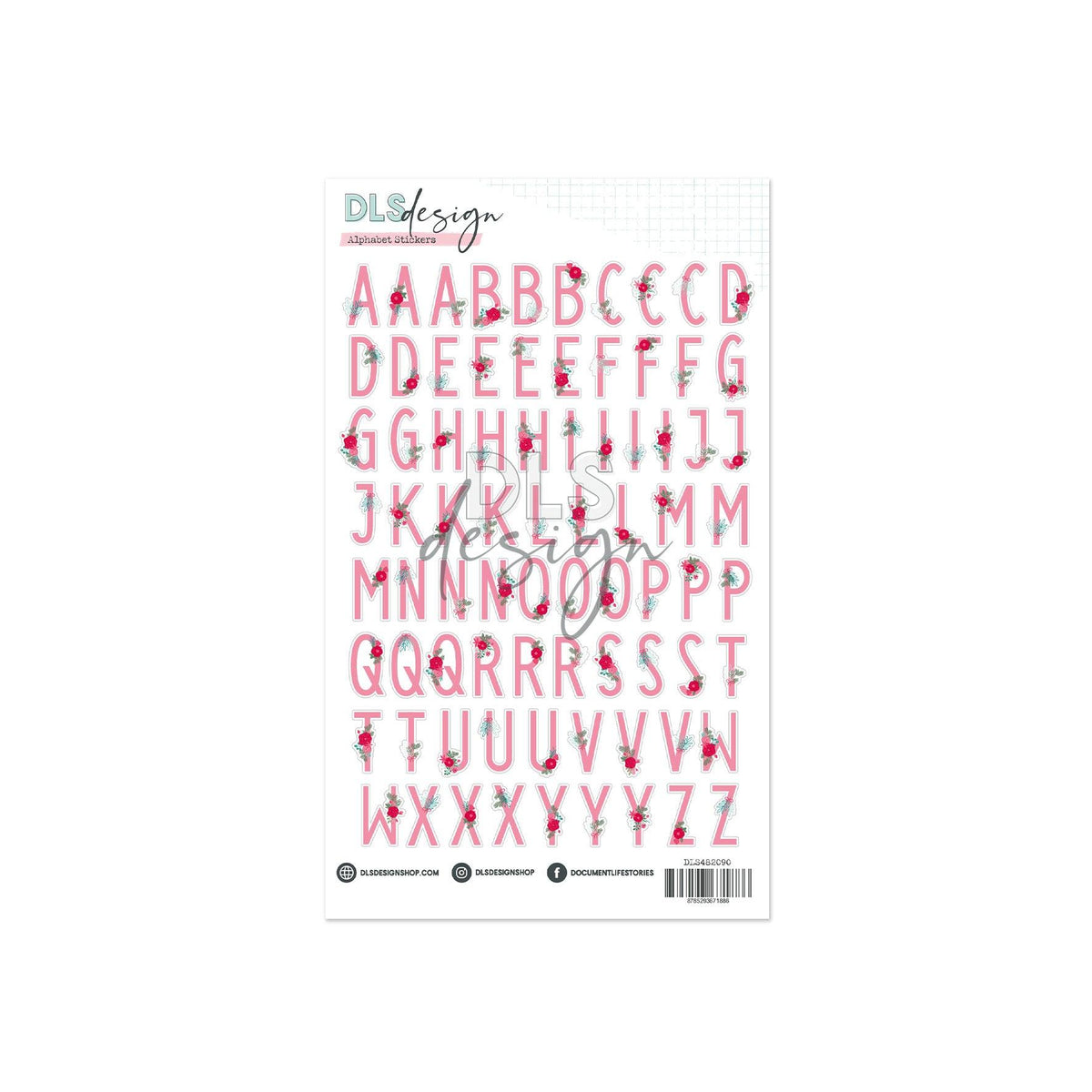 Contour Alphabet Stickers Nineteen Moments To Remember