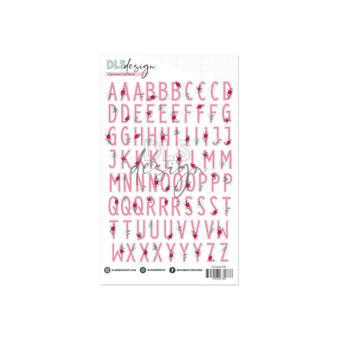 Contour Alphabet Stickers Nineteen Moments To Remember
