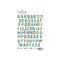 Contour Alphabet Stickers Seventeen Fall Adventures