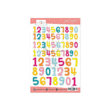 Contour Number Stickers It's A Party