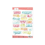 Contour Title Stickers Summer Stories