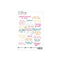 Contour Word Stickers A Story Of Chasing Sunshine