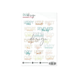 Contour Word Stickers A Story Of Joyful Days
